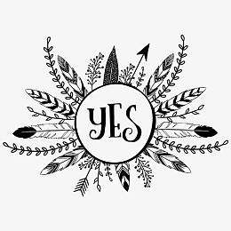 少数民族羽毛图案