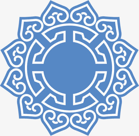 祥和图腾矢量图