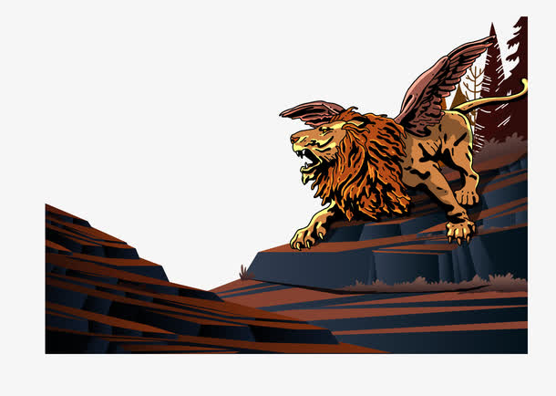 关键词 : 神兽,图腾,神话故事,发火的狮子,长翅膀的狮子[声明] 觅元素