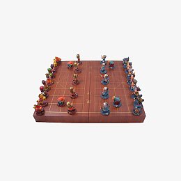 儿童卡通游戏棋三国Q版人物立体