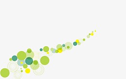 韩国时尚花纹装饰绿色波点