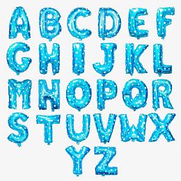 生日装饰字母气球