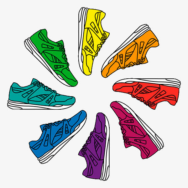 关键词 : 七彩,创意运动鞋,休闲鞋,手绘鞋,跑鞋[声明] 觅元素所有素材