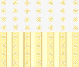 矢量条纹花朵底纹