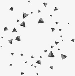 黑色环状锥体背景矢量素材