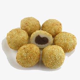 速冻煎炸食品豆沙芝麻球