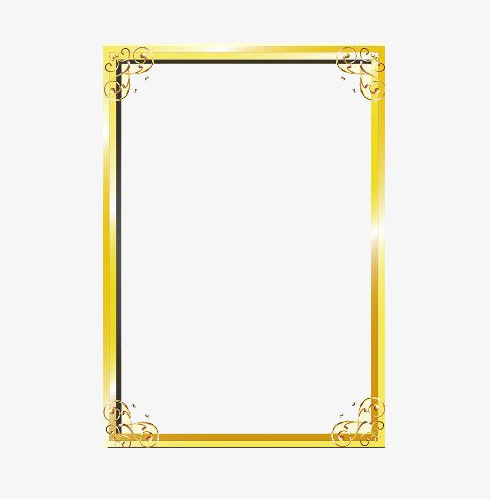金边边框