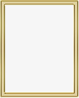 金色边框