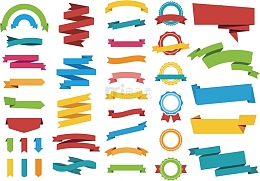 彩色装饰矢量素材