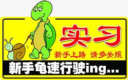 新手龟速行驶