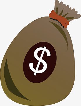 aipng简笔画钱袋子矢量免抠图aipng矢量图手拿美元免抠图epspng美元
