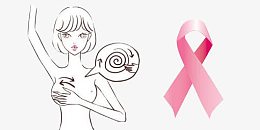 女性胸部按摩循环