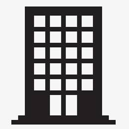 企业办公大楼图标