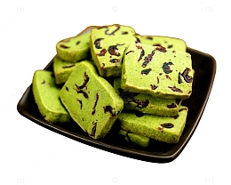 抹茶蔓越莓曲奇饼干