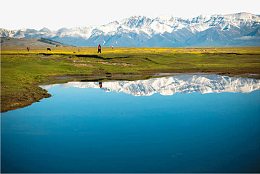 新疆赛里木湖风景