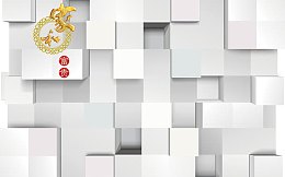 立体墙面图案