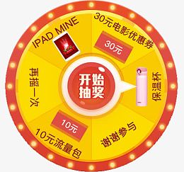 开始抽奖