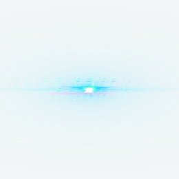 蓝色光源光线效果元素