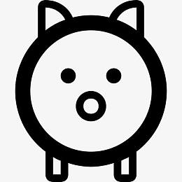 银行存款金融小猪扑满保存财务