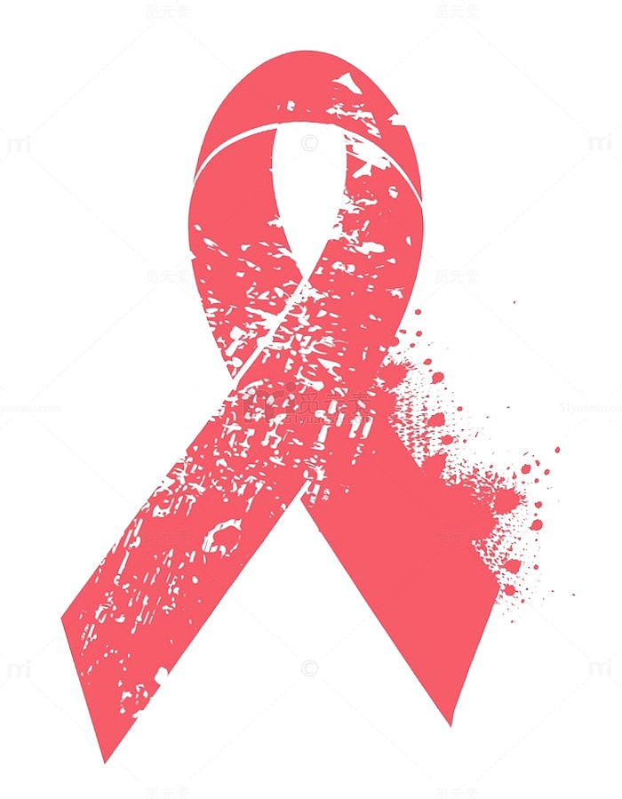 红色世界艾滋病日图形