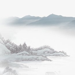 远处的山