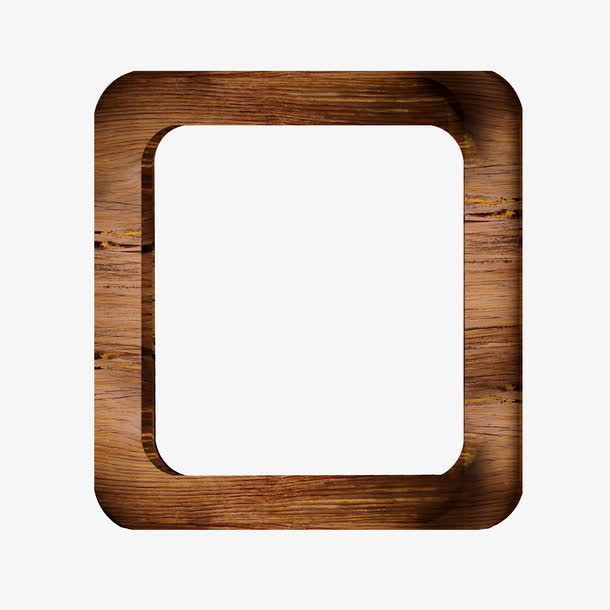 创意圆角木框素材免费下载_觅元素