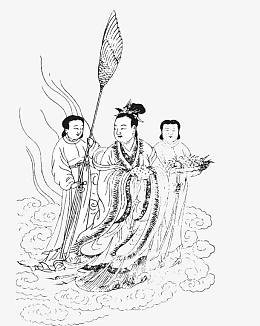 娘娘出游图