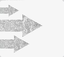 箭头电子科技元素