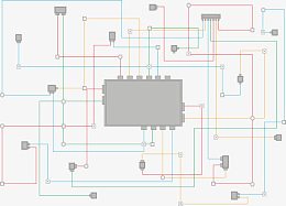 彩色电路结构图