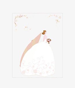唯美新娘免抠素材