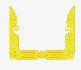 黄金边框