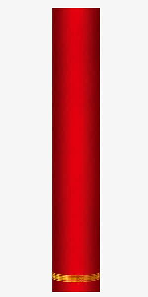 红色柱子