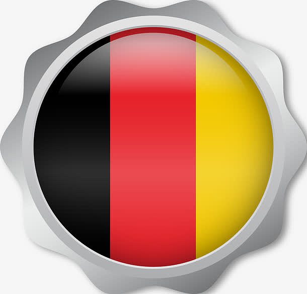 德国国旗徽章