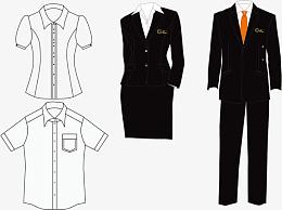 工作服素材