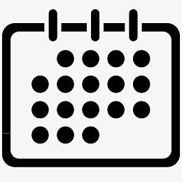 Calendar 日历 线性图标