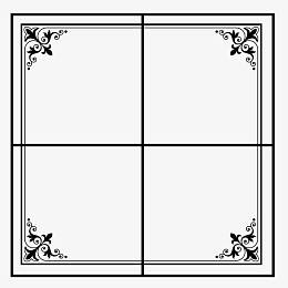 田字格边框