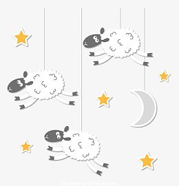 小绵羊矢量图