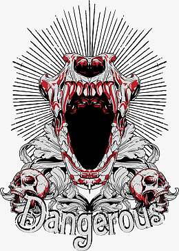 时尚休闲潮流涂鸦设计矢量素材