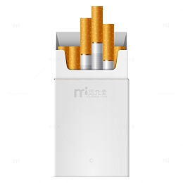 矢量卡通香烟