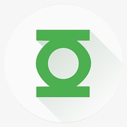 绿色绿灯侠英雄灯笼保护好极 了