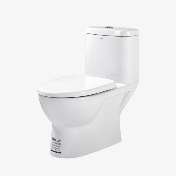 产品实物白色马桶