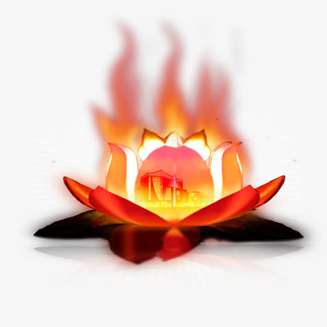 关键词 : 红色,火焰,莲花,水墨画,装饰[声明] 觅元素所有素材为用户