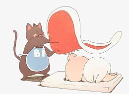 手绘猫咪