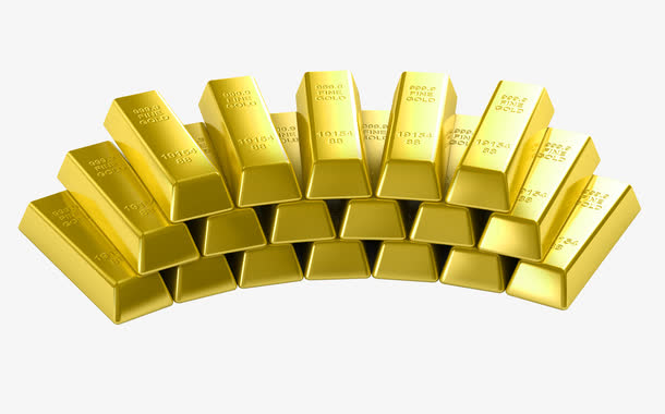 一堆金条免抠png图片免抠素材免费下载_觅元素51yuansu.com