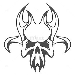 恶魔骷髅头
