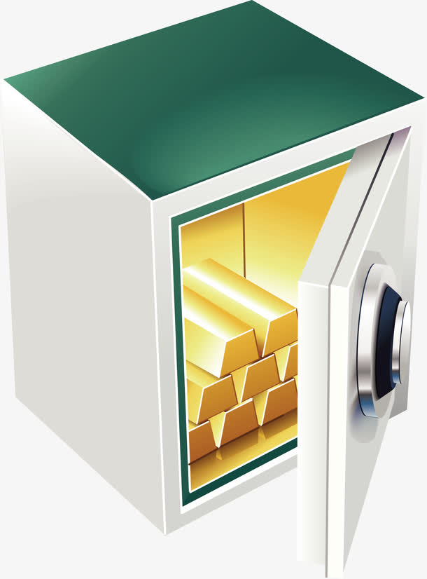 矢量手绘保险柜素材免费下载_觅元素