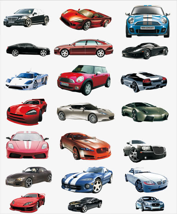 汽车矢量图素材免费下载_觅元素