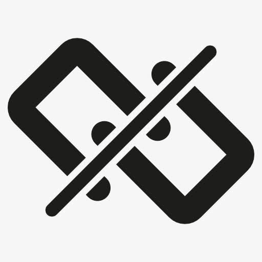 断开的链接图标