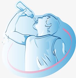 运动喝水解渴