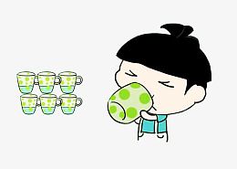 宝宝多喝水图片素材
